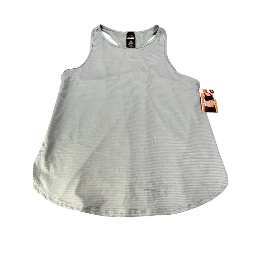 NWT Avia Light Sage Green Commuter Sleeveless Tank Top Women's Size Small